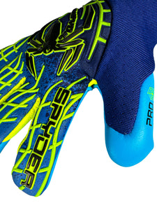 Guantes de Portero Profesional Spyder Fearless Aqua